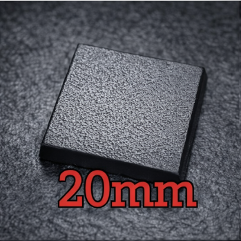 20mm Square Bases – Magnet Ready