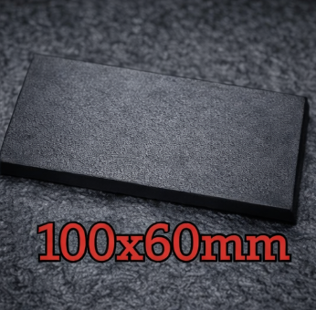 100x60mm Rectangular Bases – Magnet Ready