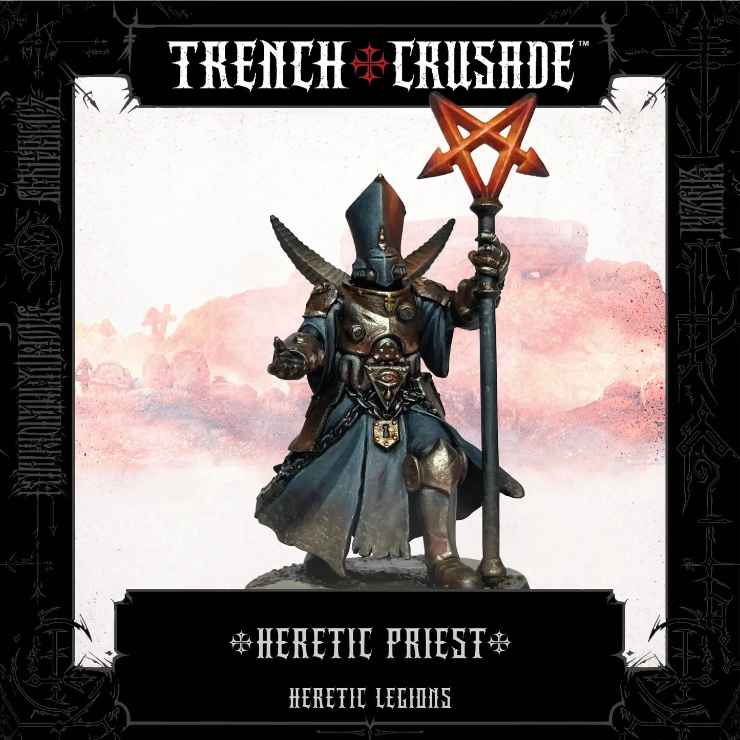 Heretic Priest (Polearm/staff, knife)