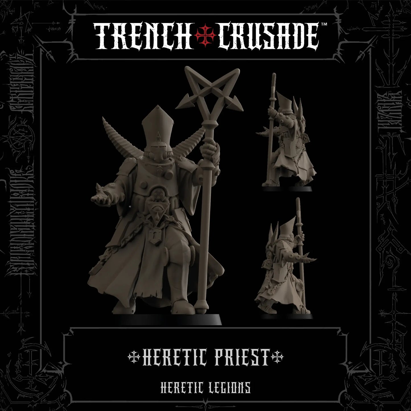Heretic Priest (Polearm/staff, knife)