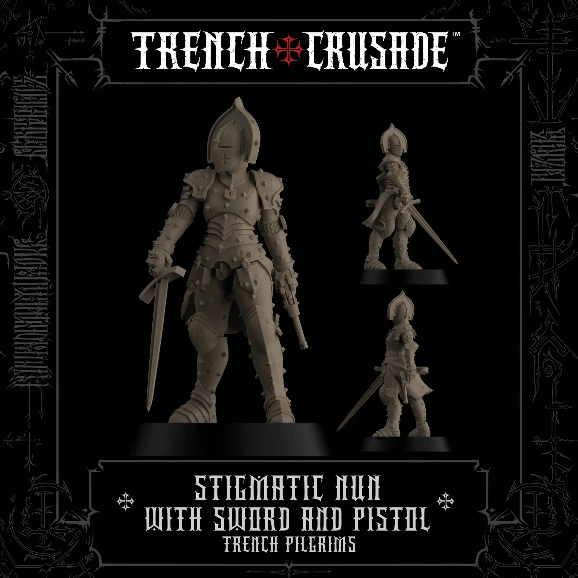 Stigmatic Nun (Sword, Pistol)