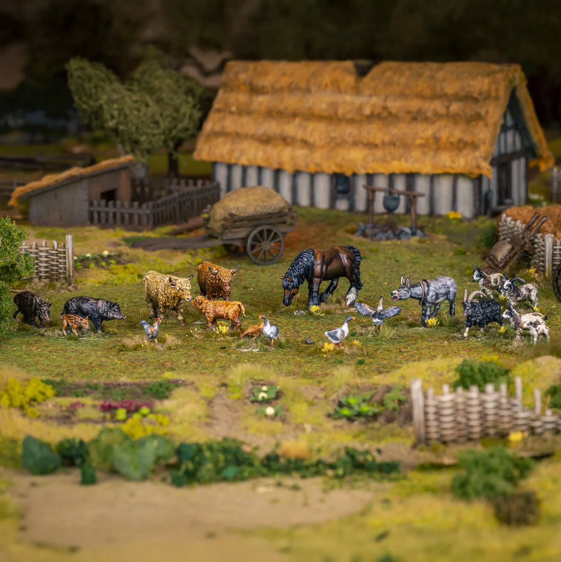 Victrix Miniatures - Farm Animals (Dark Ages & Medieval)