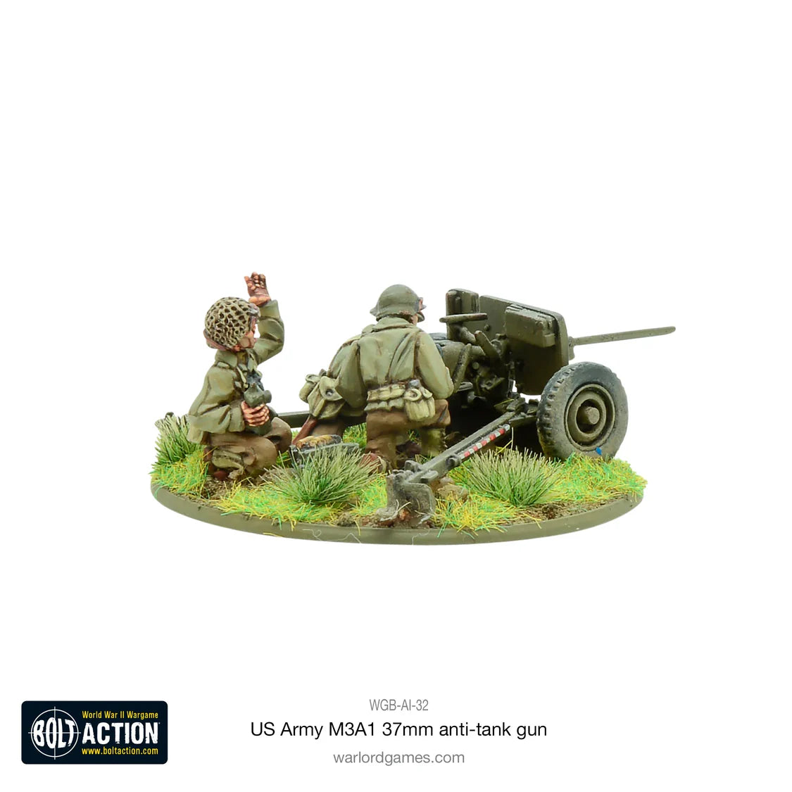 US Army M3A1 37mm Anti-Tank Gun
