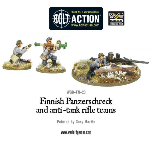 Bolt Action - Finnish Panzerschreck and Anti-Tank Rifle Teams